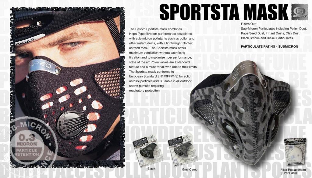 RESPRO® SPORTSTA™ MASK | Respro® Bulletin Board
