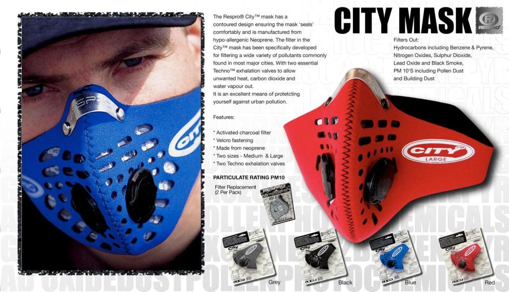 CITY™ MASK | Respro® Bulletin Board