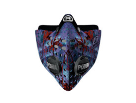 Respro® Skins™ pollution mask - LEAVES Pattern 1 #matchyourstyle