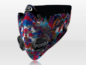 Respro® Skins™ pollution mask - PETAL Mixed #matchyourstyle